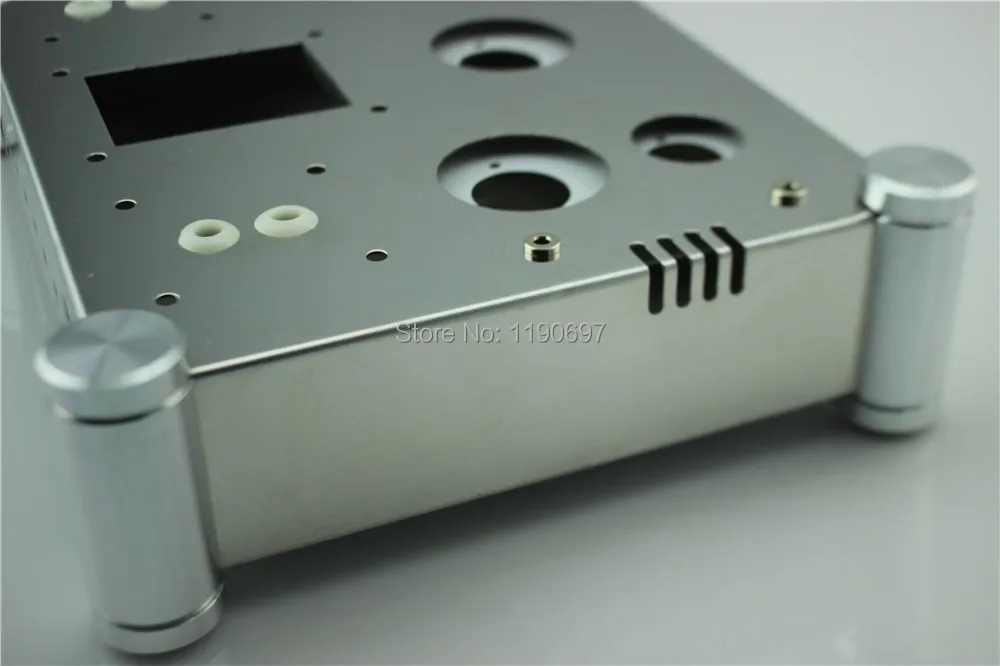 Корпус усилителя мощности из нержавеющей стали перфорированный корпус DIY 310 мм *