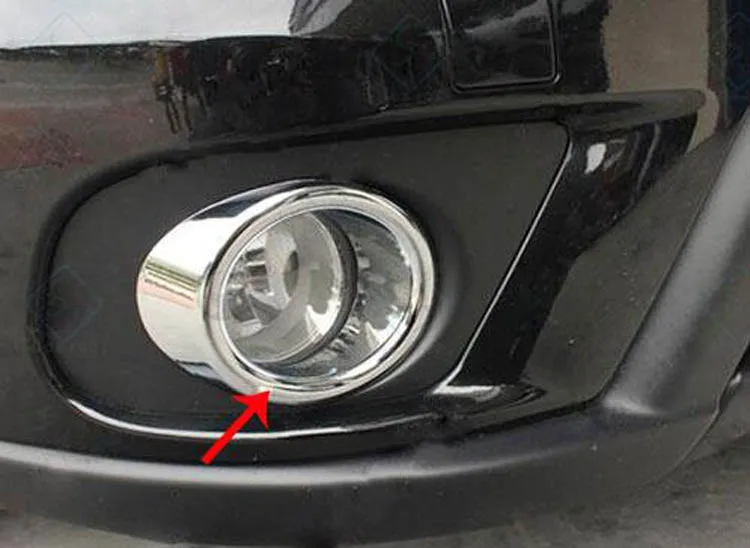 Передний противотуманный светильник хромированная Накладка для Dodge Journey Fiat freeont