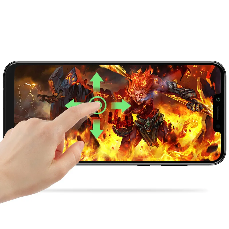 Закаленное стекло с полным покрытием 2 шт. для Huawei Honor Play Защитная пленка экрана
