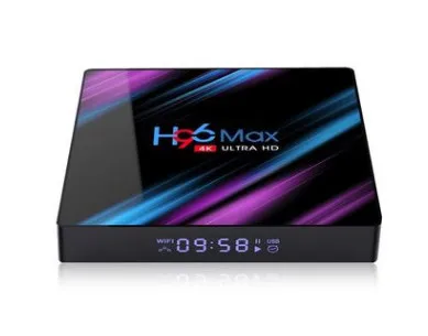 H96 MAX Смарт ТВ BOX Android OS 9,0 4G Оперативная память 32/64GB RK3328 4 ядра wifi1080p 4K светодиодный Экран Декодер каналов кабельного телевидения Media player - Цвет: 4G and 64G
