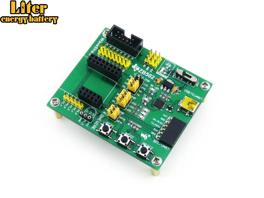 Беспроводная Плата расширения ZB502 ZigBee для подключения модуля Zigbee CC2530 и