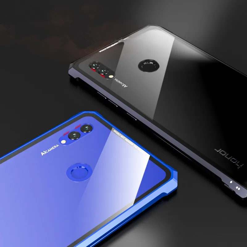 Для HUAWEI Note 10 чехол роскошный новый металлический алюминиевый бампер + 9H