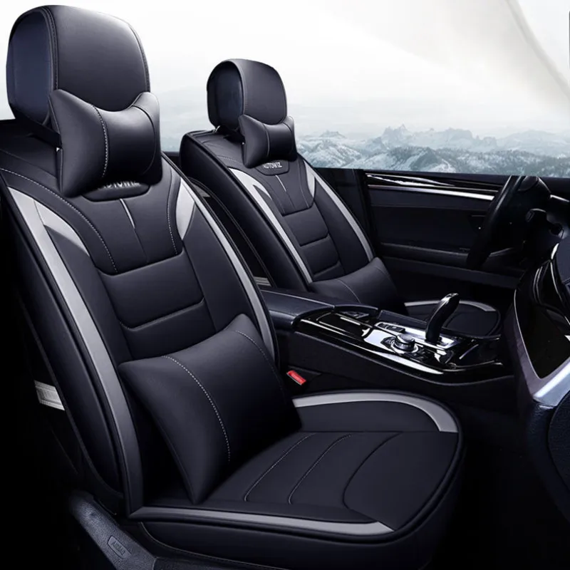 Чехол для автомобильного сиденья полный комплект кожаный mercedes benz c180 c200 gl ml t202 t203