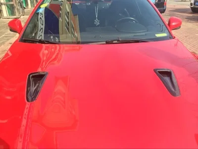 : GTR R35 Углерода Двигателя Scoop Вентиляционные Отверстия Воздухозаборника