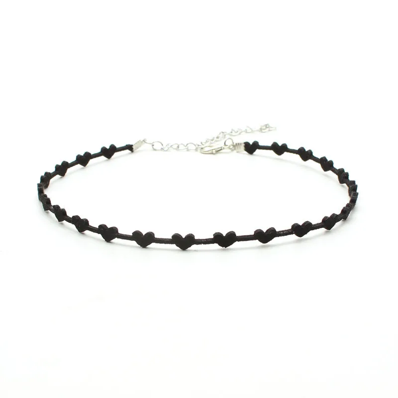 Корейский Harajuku личность любит короткий клавикулу чокер ожерелье шеи цепи ювелирных изделий творческие модные аксессуары.