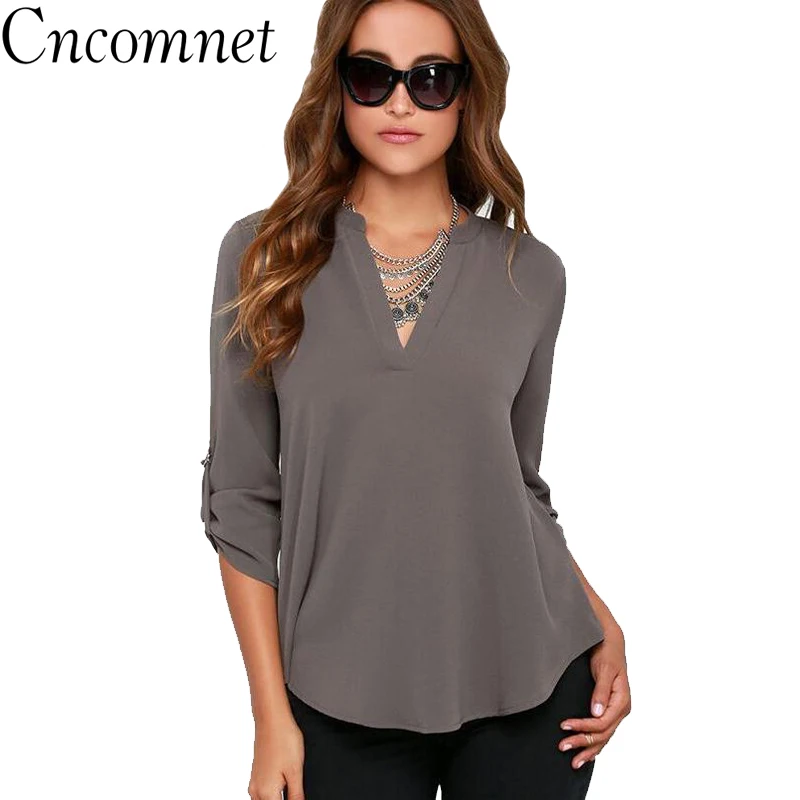 

Women's Blouse Long Sleeve V-Neck Chiffon Blouses Women's Clothing 2021 Shirt Feminina Blusas Y Camisas Femme Y2k Tops