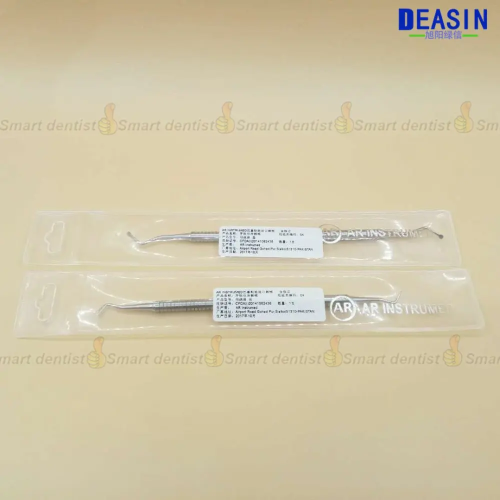 

2 pcs x Dental gingival retraction Packer Tool Instrument Stainless Steel Tool Double Ends free shipping dentistry tool