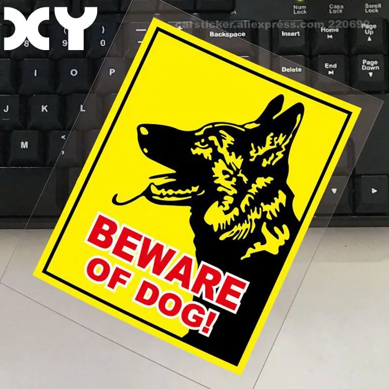 

XY Dog Decals for Cars Truck Auto Motor Sticker Decal 14cmx11cm