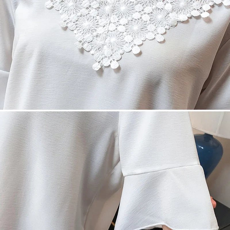 Новинка 2019 летняя свободная футболка с расклешенными рукавами женская рубашка