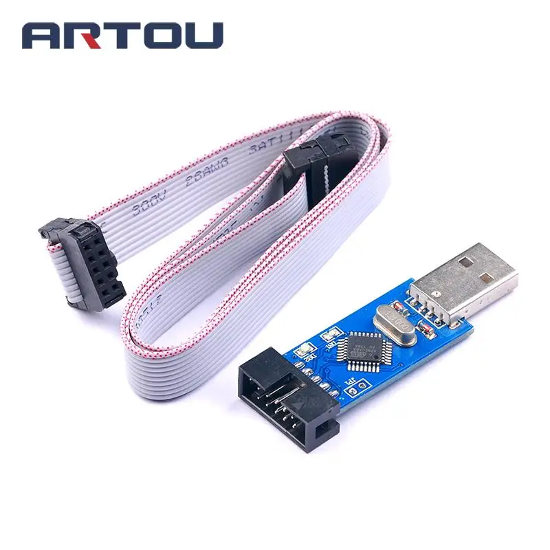 USBASP USBISP AVR программатор USB ATMEGA8 ATMEGA128 Поддержка Win7 64K|avr programmer|usb 128 |
