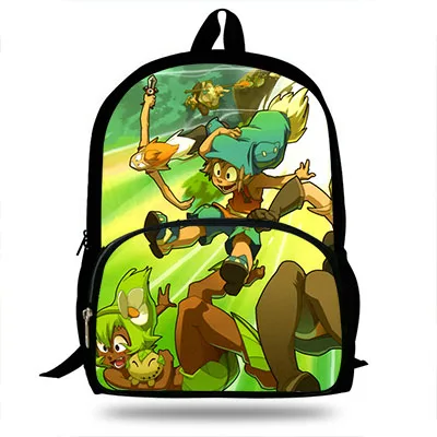 D8588 16-дюймовый шпилька для игры Wakfu принт рюкзак для девочек-подростков; комплекты с героями мультфильмов повседневный рюкзак детские школьные сумки для мальчиков Mochlia - Цвет: D8588