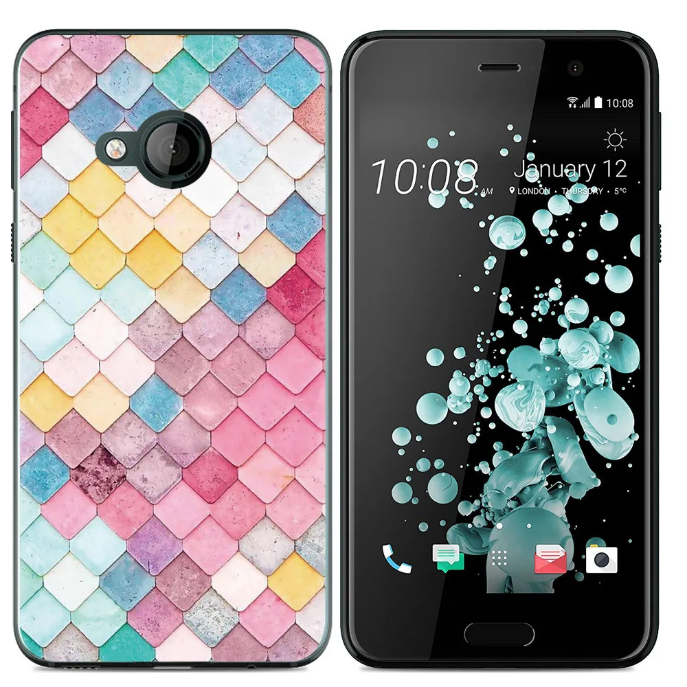 Чехол для телефона HTC U PLAY 5 2 дюйма с милым мультяшным рисунком высококачественный