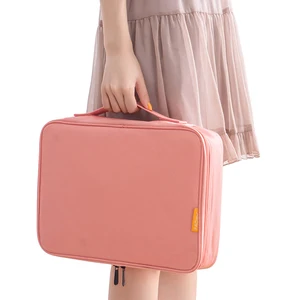 Дорожная водонепроницаемая сумка для хранения документов из ткани Оксфорд, органайзер для одежды, карман для хранения бумаг, аксессуары для путешествий