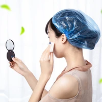 050 disposable shower waterproof headgear cap adult female kitchen cap oil cap shower household bath hair cap