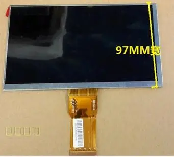 7300130906 7 дюймов 1024x600 HD ЖК-экран ЖК-дисплей Панель для планшета средний ремонт 163x97