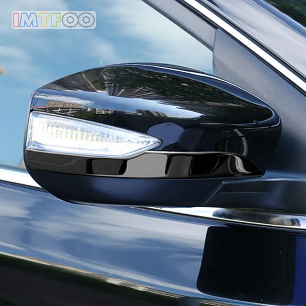 Крышка зеркала заднего вида из нержавеющей стали для NISSAN SYLPHY PULSAR SENTRA B17 2016 2017