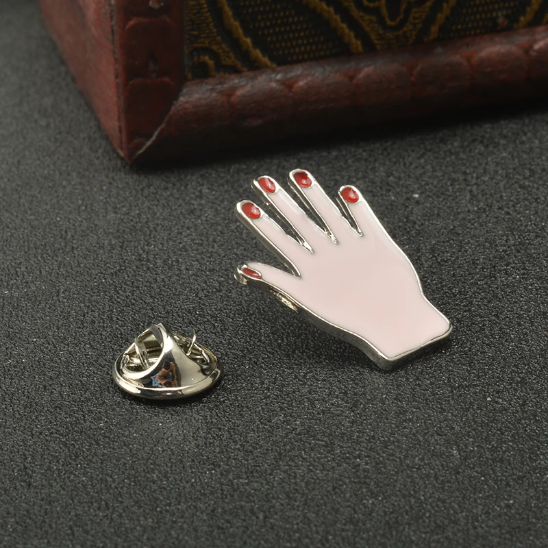 2019 модный белый кролик акриловая брошь женская корсажная красная поцелуй рот