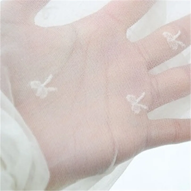 Сексуальные колготки женские с бантами прозрачные шелковые чулки Летние