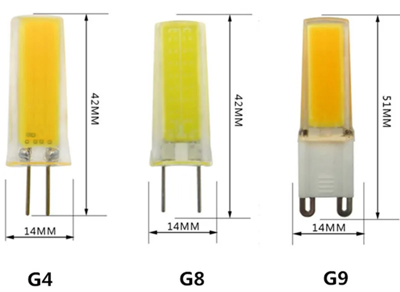 2018 новый стиль G9 LED COB0930 220V 110V G4 G8 хрустальная лампочка люстра с пузырьками