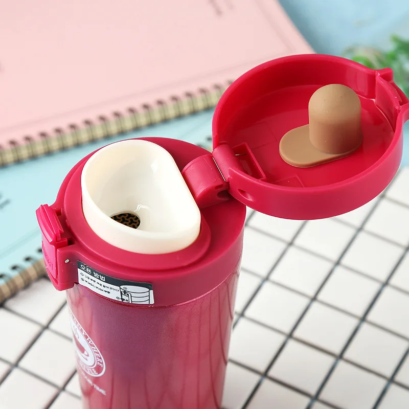 Нержавеющая сталь с двойными стенками кофейная вакуумная фляга автомобильный