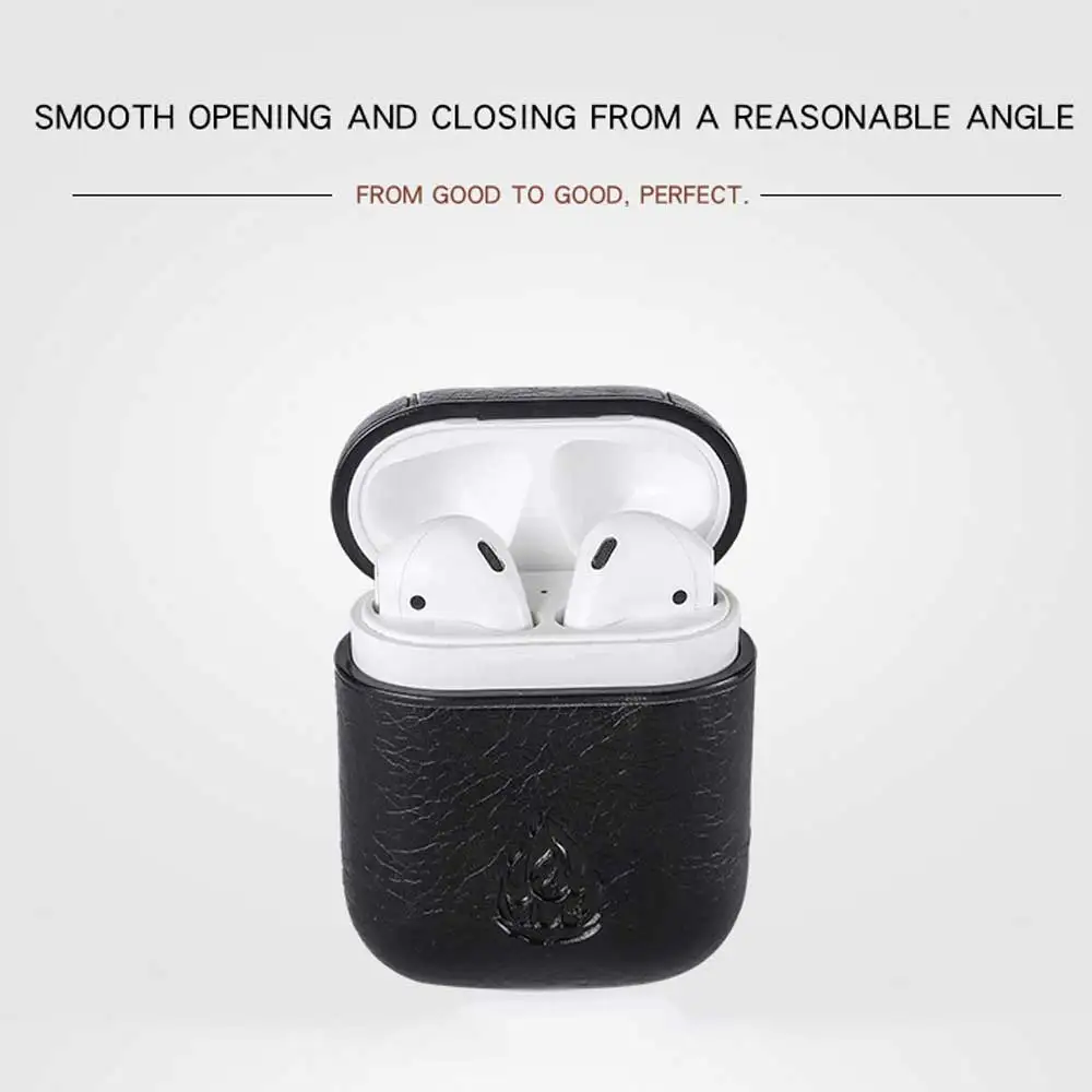 Earphone Cases Leather Cover for Apple Bluetooth Wireless Headphone | Электроника