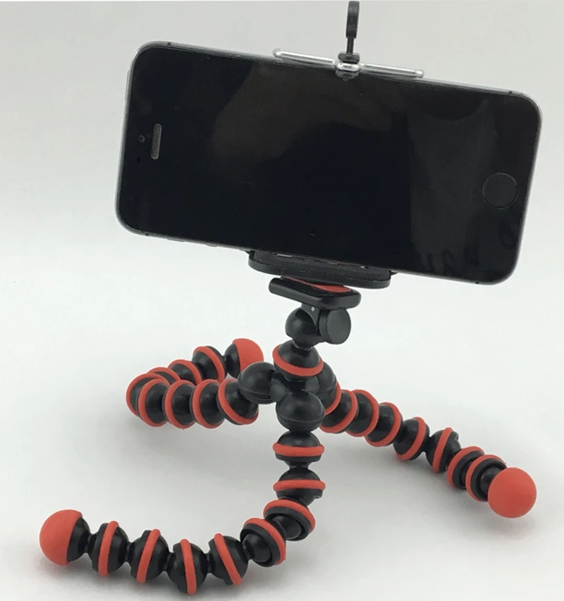 Черный Гибкий штатив осьмижка мини размер 3 цвета|Штативы| |