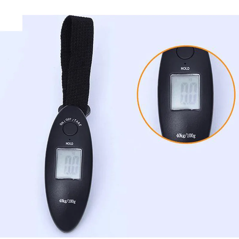 Мини Портативный 40 для взвешивания багажа переносные весы курьерская упаковка