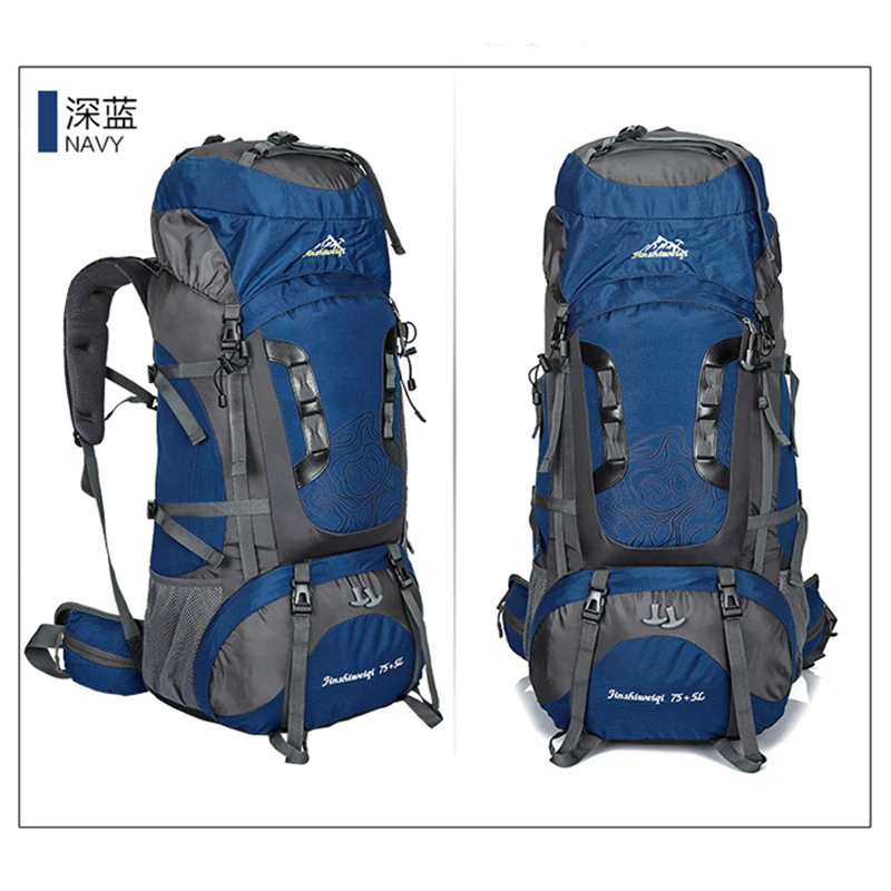 Большой Профессиональный альпинистский рюкзак 80 л уличная водонепроницаемая