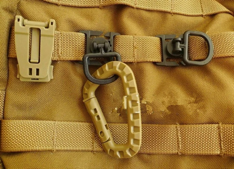 Защелка с поворотом на 360 градусов d образное кольцо поддержка MOLLE 18 25 мм