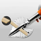 Угловые ножницы для резки под углом 45 градусов до 120 градусов, прибор для резки под углом, лезвие Sk5, резка проволочных пазов, обрезка транкинга, ПВХ, пластика, тонкой деревянной ленты