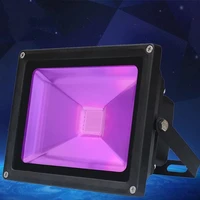 10w 50w uv led motion induction floodlight waterproof ac85 265v purple dj disco nightclub ktv festival stage lighting effects