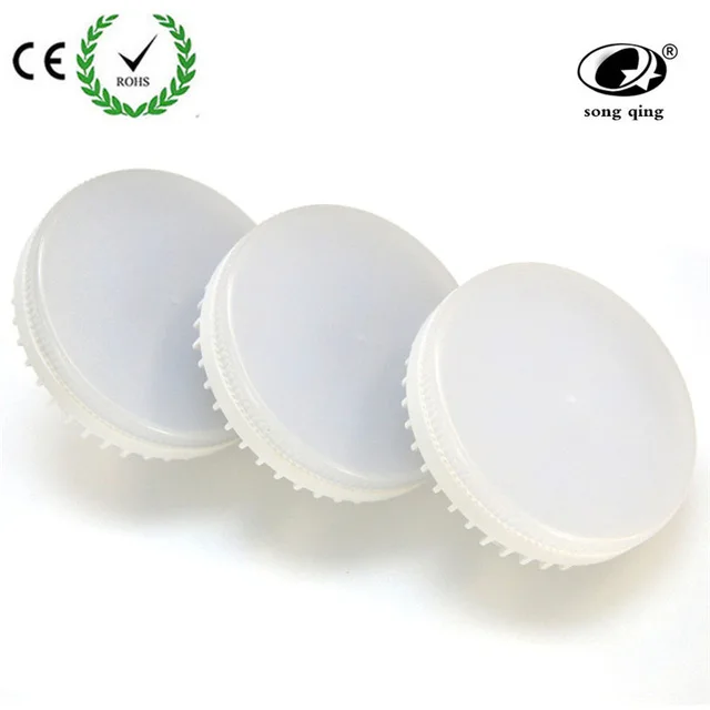 Gx53 светодиодные лампы 5 Вт 7 9 gx53 база для led светильник переменного тока 110 220v 240v