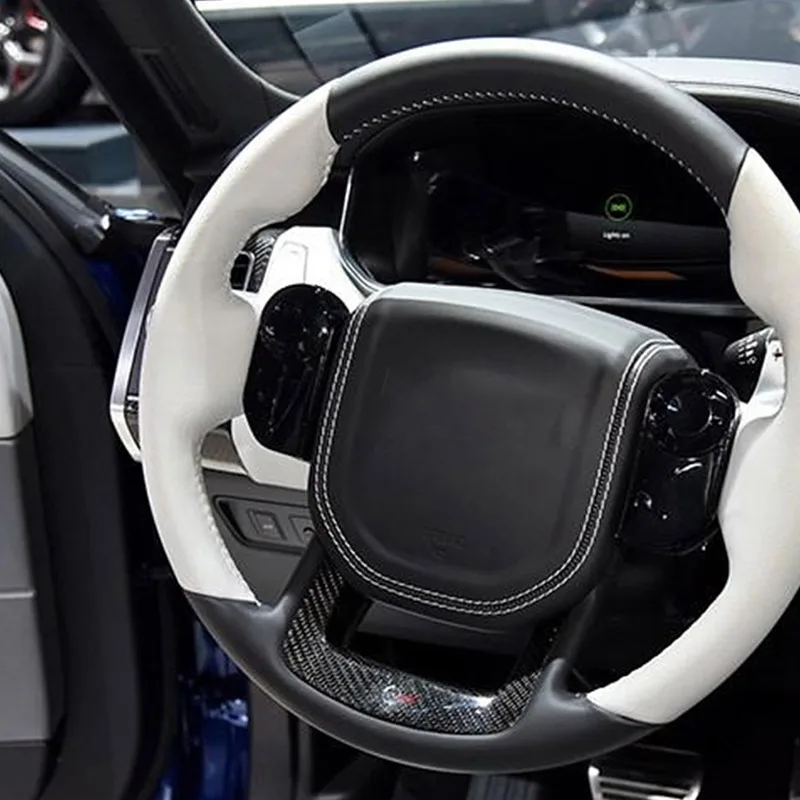 Отделка рулевого колеса из настоящего углеродного волокна для Range Rover Sport 2014-2017 RR
