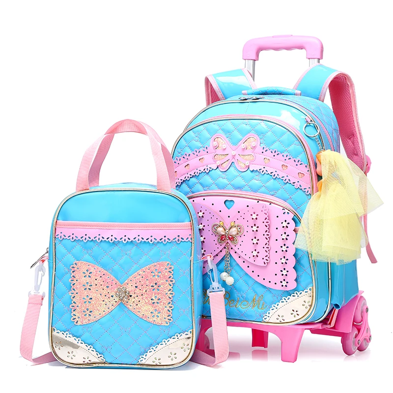 Детский школьный ранец с принтом бабочки ортопедический водонепроницаемый