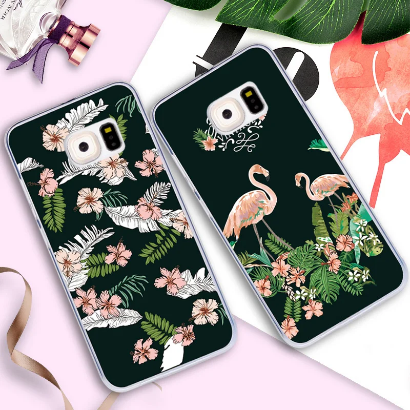 Чехол для Samsung Galaxy S6 g9200 g920 G920F sm-g920f Силиконовая задняя крышка роспись животных