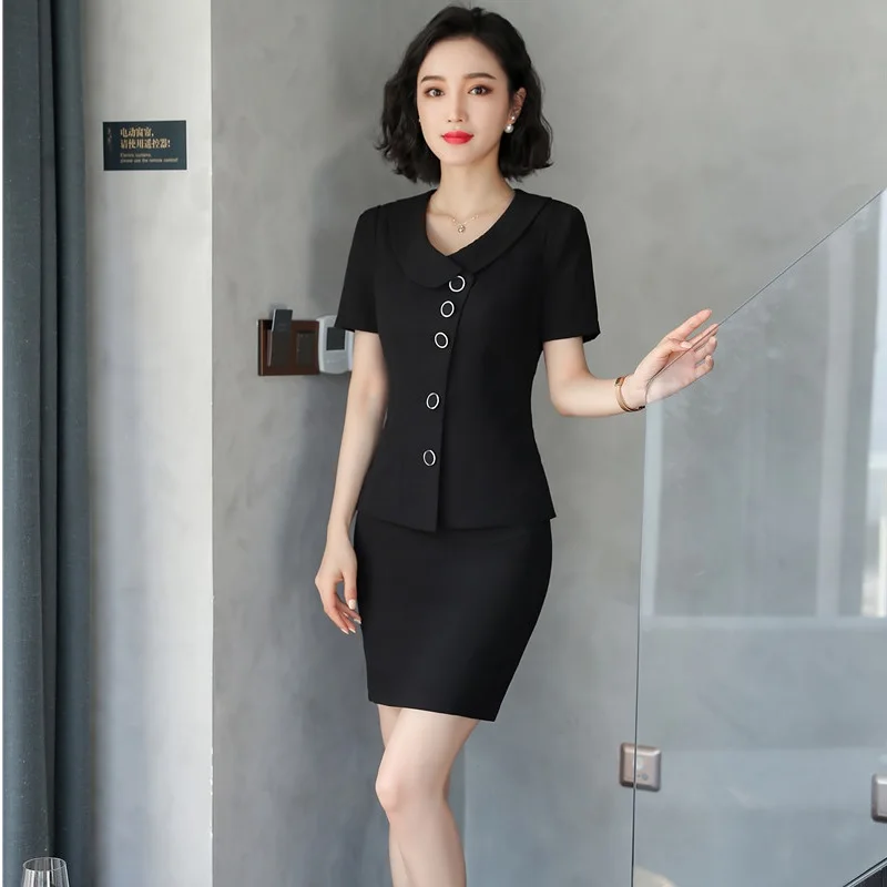 Новинка 2018 Стильная летняя профессиональная деловая Женская одежда для работы