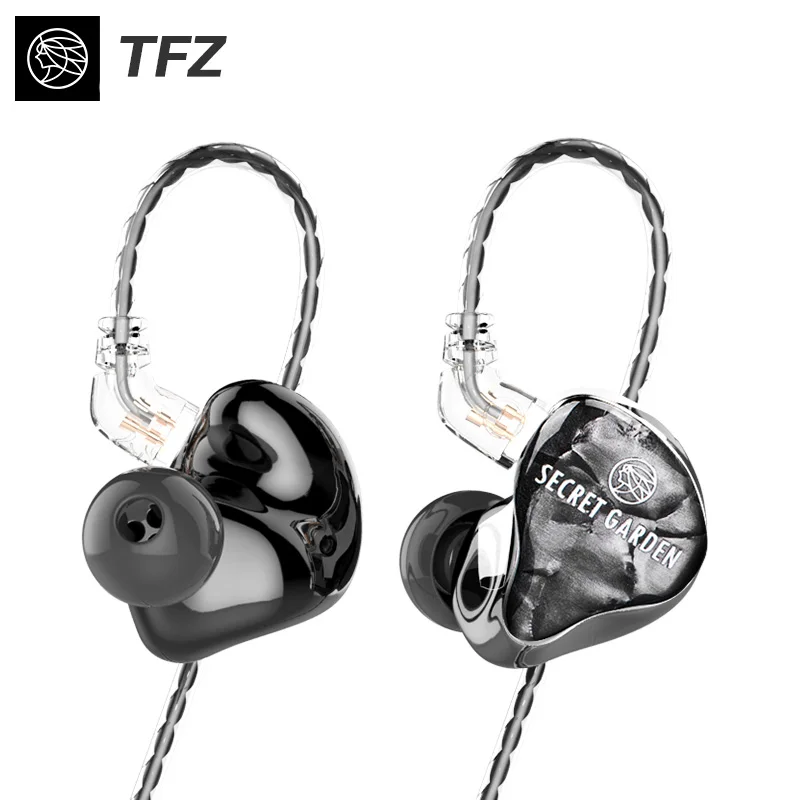 Ароматный цитра TFZ Secret Garden HD Динамический драйвер Hi Fi IEM в ухо наушник с 2