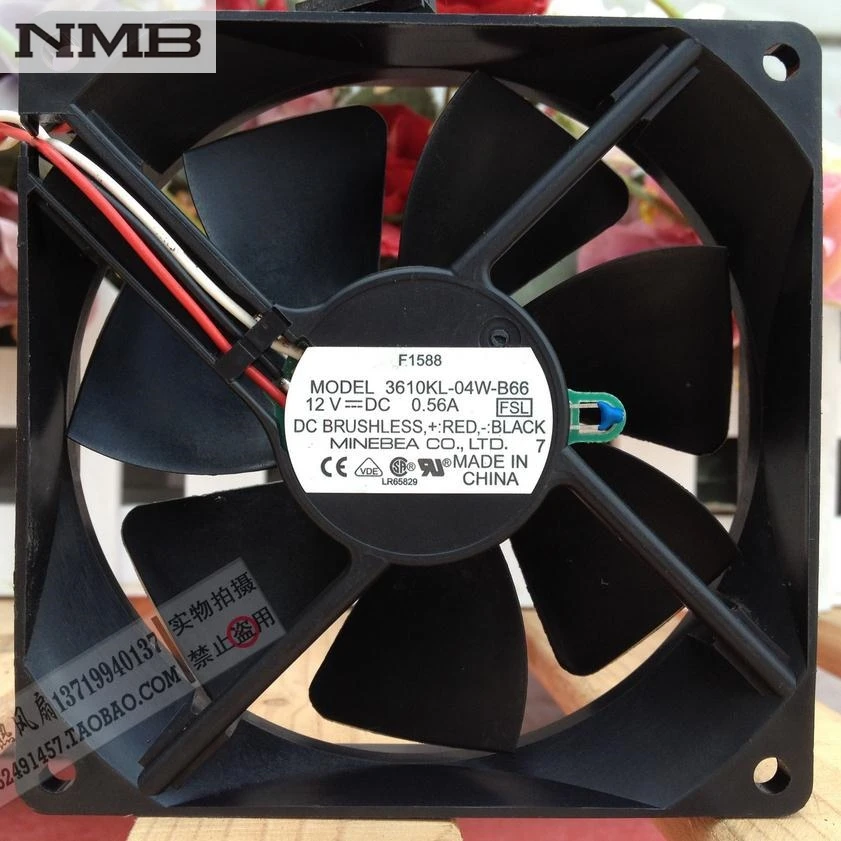 Для NMB F1588 9025 9 см 12V 0.56A 3610KL 04W B66 с функцией контроля температуры|nmb| |