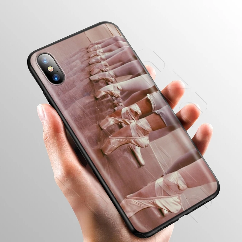 9 Lavaza девочка танец балет балерина тапочки чехол для iPhone 11 Pro XS Max XR X 8 7 6 6S Plus 5 5S se - Цвет: 9