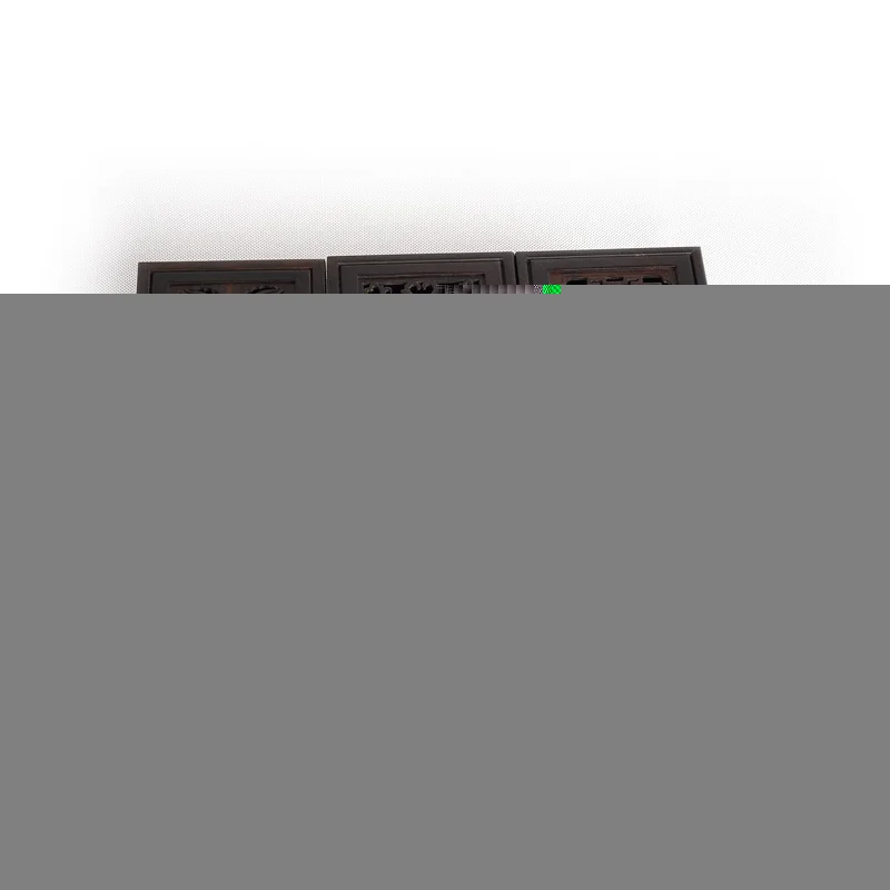 Ладан Катушки коробка фиолетового качества черное дерево с двойной Креатив