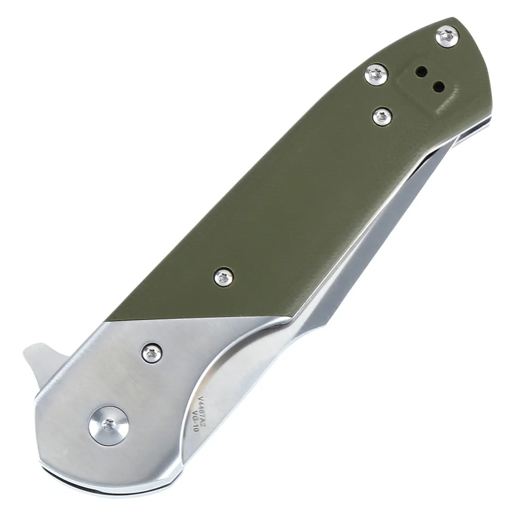 Походный нож Kizer, тактический нож Kane G10, высокопрочный инструмент для выживания