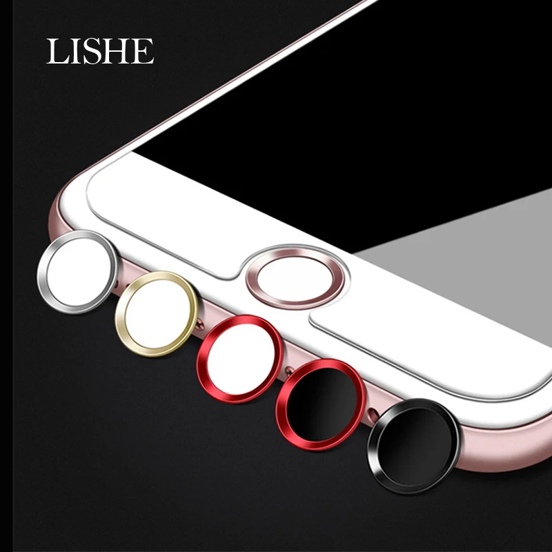 Роскошная домашняя кнопка Keycap наклейка для iPhone X 8 6S 7 Plus XS Max XR iPad Поддержка