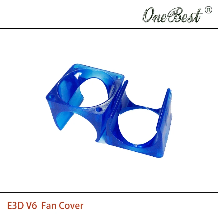2 шт./лот E 3D V6 крышка вентилятора для литья под давлением пластиковая синяя POM