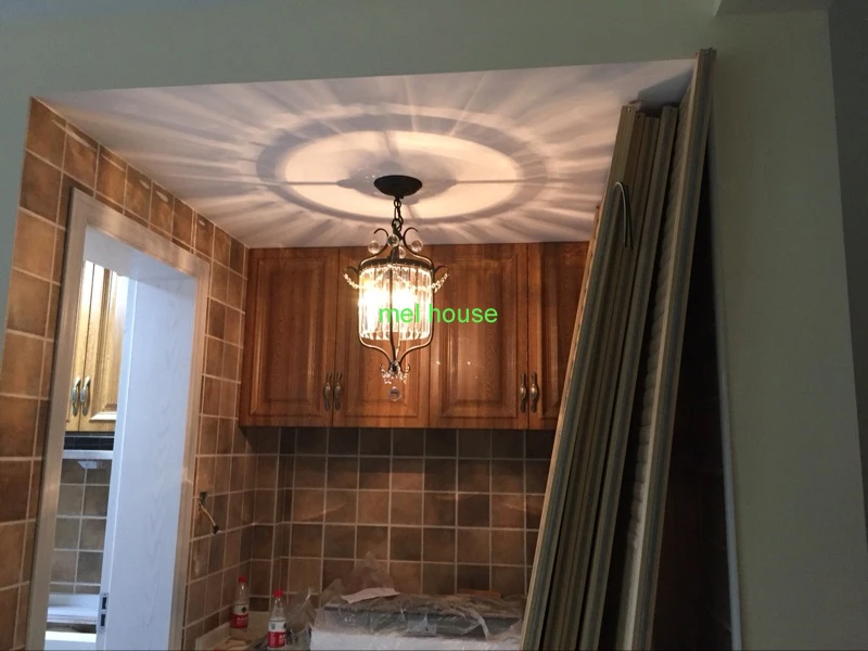 Черный Промышленные Кованые подвесной светильник для бара исследование Отель