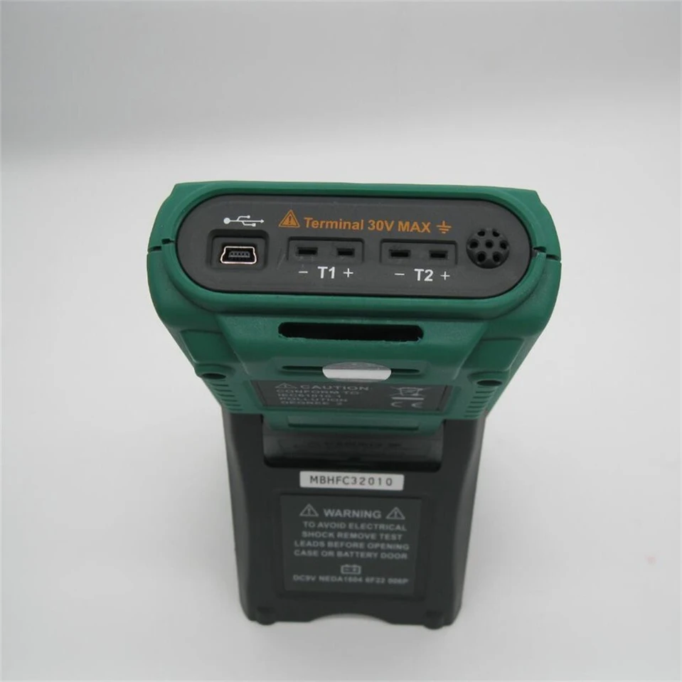 

Hot MS6514 Dual Channel Digital Thermometer Temperature Logger Tester USB Interface 1000 Sets Data KJTERSN Thermocouple