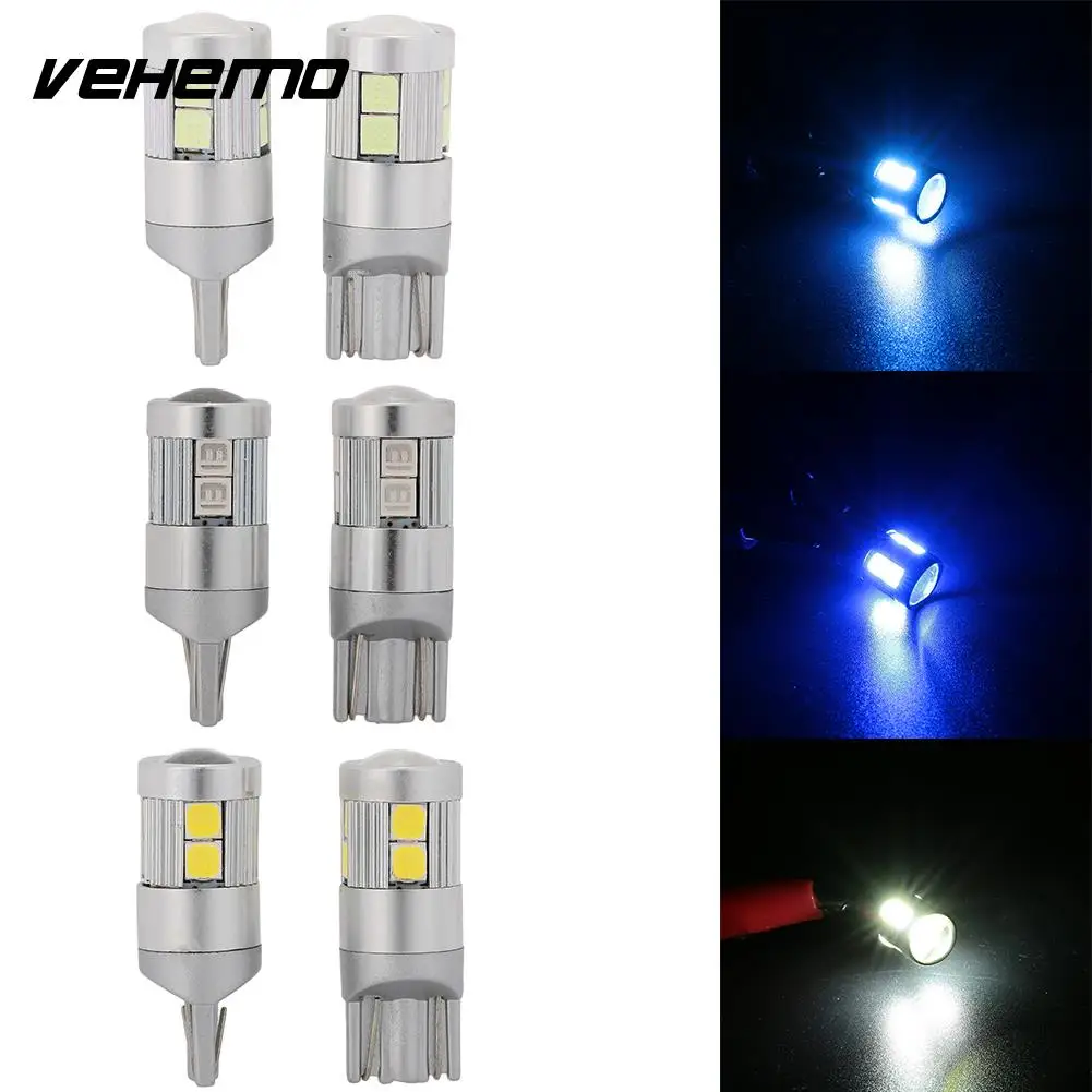 LED Car Vehicle Width Light Lamp Canbus Error Free Wedge Bulb T10 9SMD 3030 | Автомобили и мотоциклы