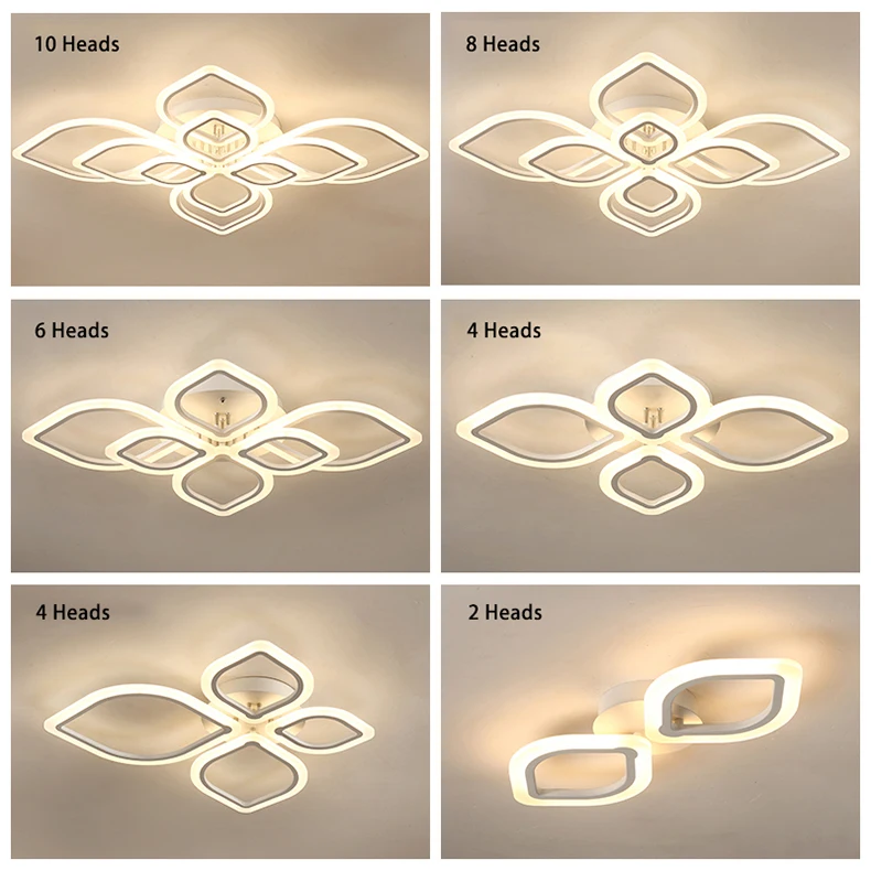 Современные Люстры Led для гостиной, спальни, столовой, акриловая потолочная лампа, люстра, домашнее Внутреннее освещение