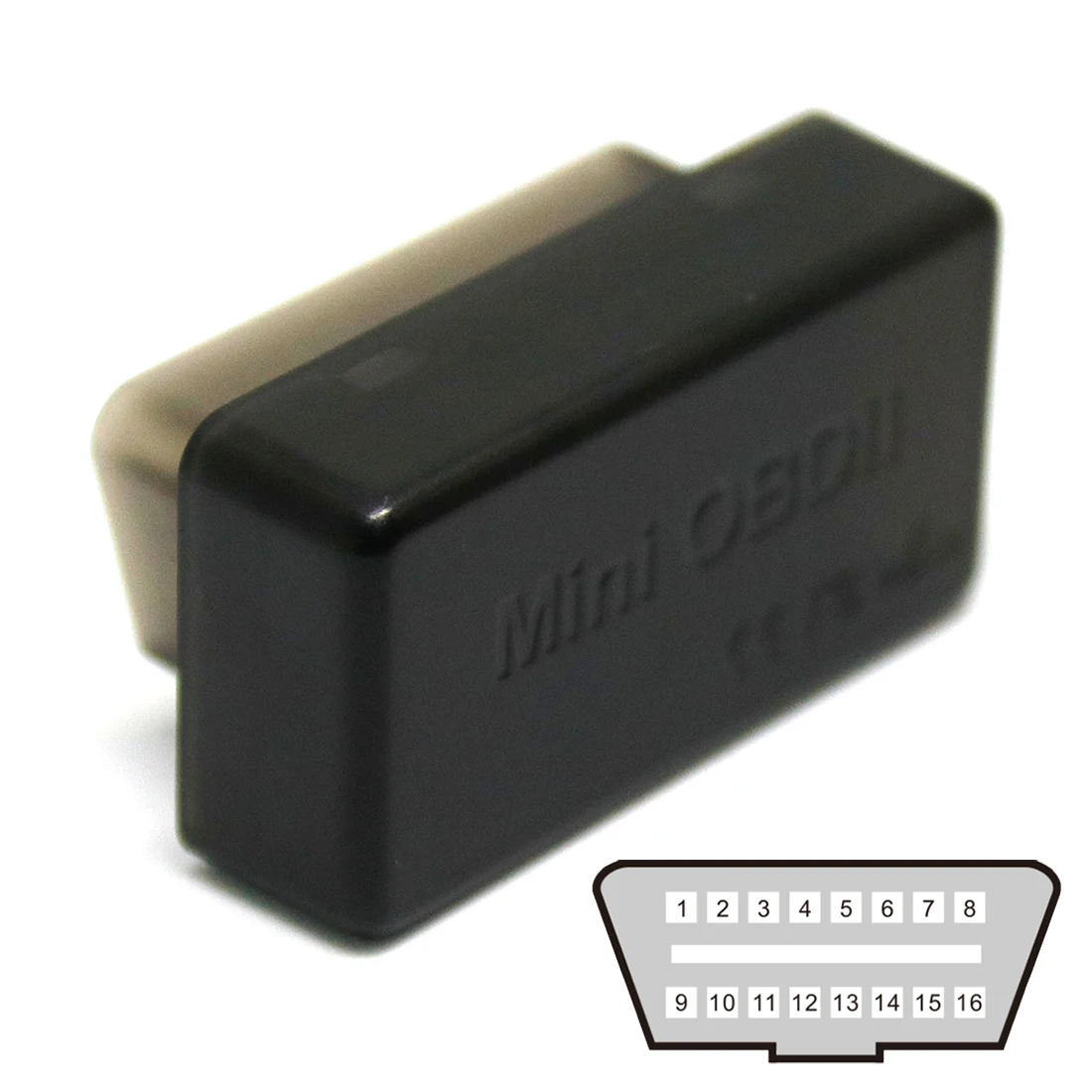 Мини-сканер для ELM327 V1.5 obd2 WIFI диагностический инструмент автомобиля с кодом