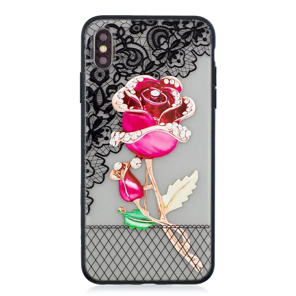 Задняя крышка для apple iphone 6 6s 7 8 plus X XS max XR XSmax ультра тонкий чехол телефона из