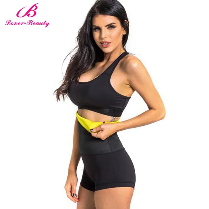 Неопреновый корректирующий пояс для талии с эффектом сжигания живота | Женская